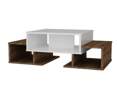 Dekorister - Turkish Furniture Manufacturer - Home Furniture Producer Companies From Turkey - Sarafina Coffee Table White-Walnut